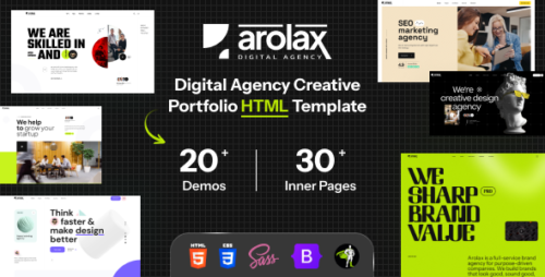 Arolax – Best Creative Agency WordPress Theme | GPLHaven