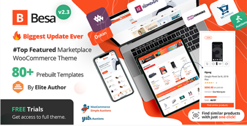 Besa – Best WooCommerce Marketplace Theme | GPLHaven