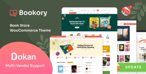 Bookory – WooCommerce Bookstore Theme | GPLHaven
