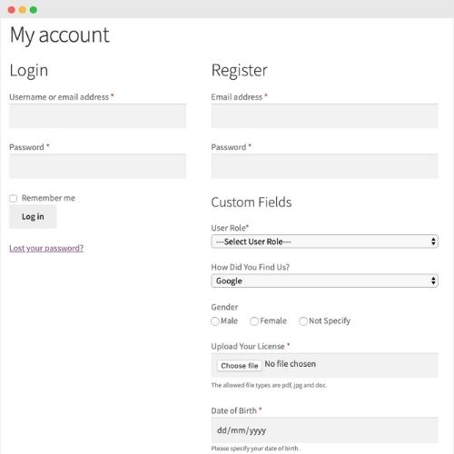 Custom-User-Registration-Fields-for-WooCommerce-gplhaven