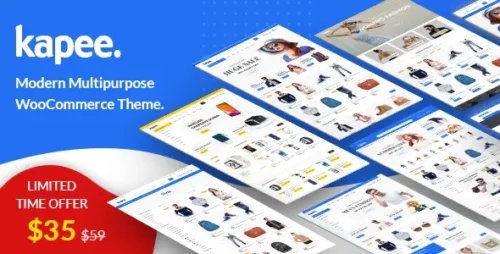 Kapee - Modern Multipurpose WooCommerce Theme | GPLHaven