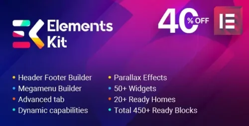 Elements Kit Pro: All-in-One Addons for Elementor